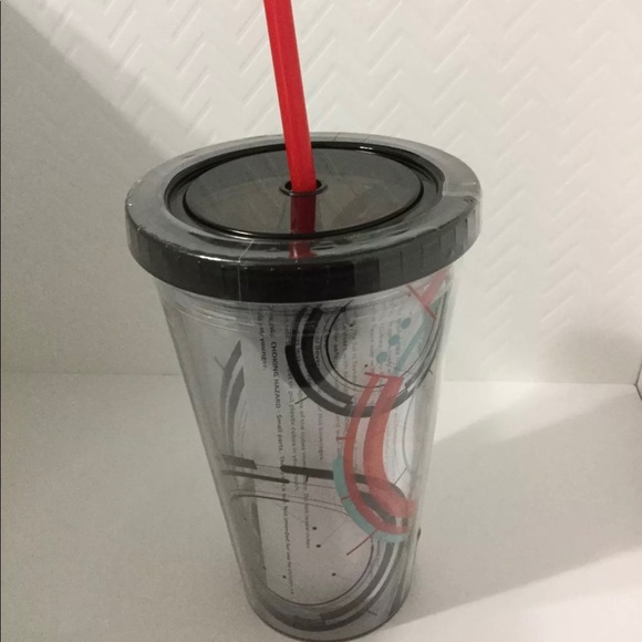 New Star Wars 16oz Plastic Travel Tumbler With 3D Ice Cubes, Instructions, Straw - Picture 3 of 7